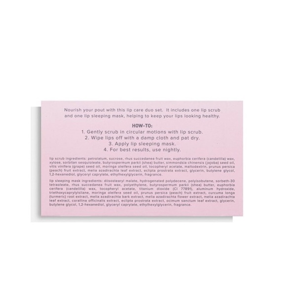 Avatara Lip Duo Set/ Includes 8 ounce lip scrub & 8 ounce lip sleeping mask - Picture 2 of 4